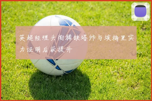 英超经理头衔稀缺塔帅与埃梅里实力证明后获提升
