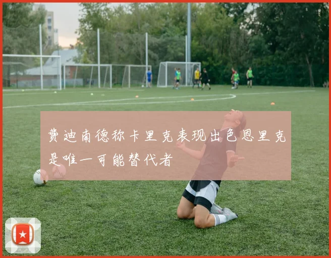 费迪南德称卡里克表现出色恩里克是唯一可能替代者